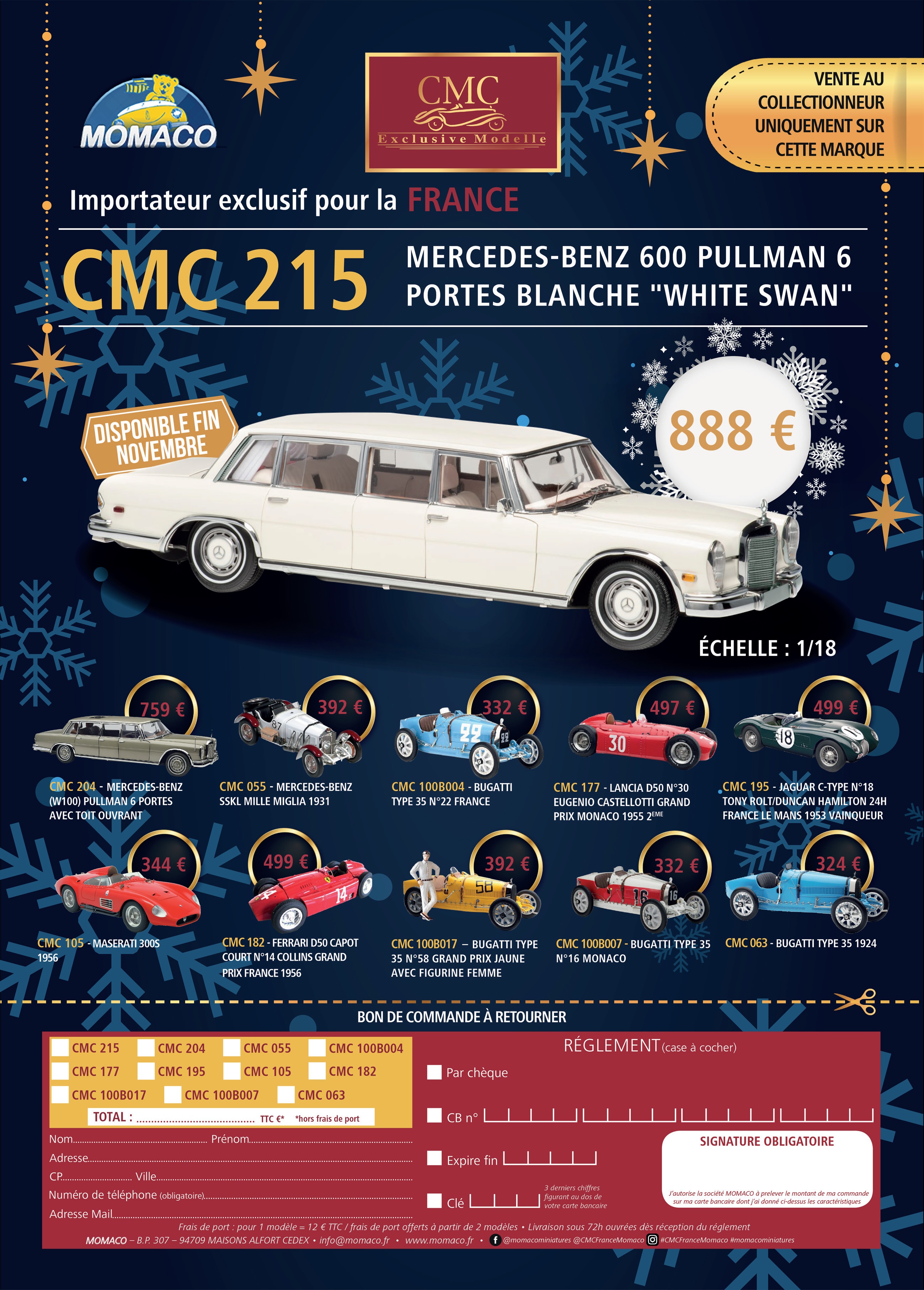 Pub CMC France - Momaco Automodélisme n°272 